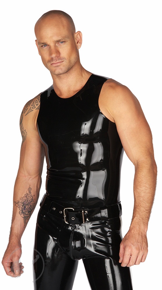 Das Rubber-Muscleshirt.